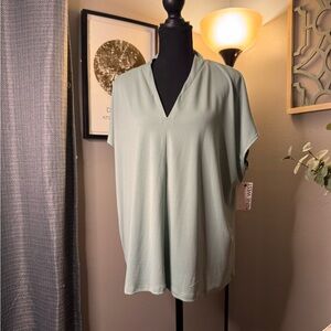 Nine West Light Green Women's Blouse